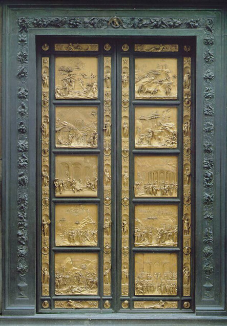 Lorenzo Ghiberti's Gates of Paradise, Florence Cathedral Baptistery
