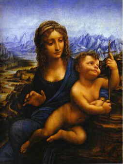 Madonna with the Yarn Winder, Leonardo da Vinci