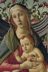 Botticelli Madonna and Child painting Botticelli Madonna and Child painting