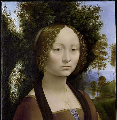 Leonardo da Vinci's Portrait of Ginevra de' Benci Leonardo da Vinci's Portrait of Ginevra de' Benci