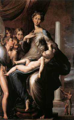 Madonna of the Long Neck by Parmigianino