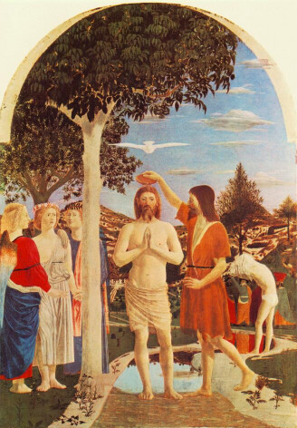 Baptism of Christ by Piero della Francesca Baptism of Christ by Piero della Francesca
