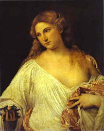 Flora by Titian, Venetian painting technique