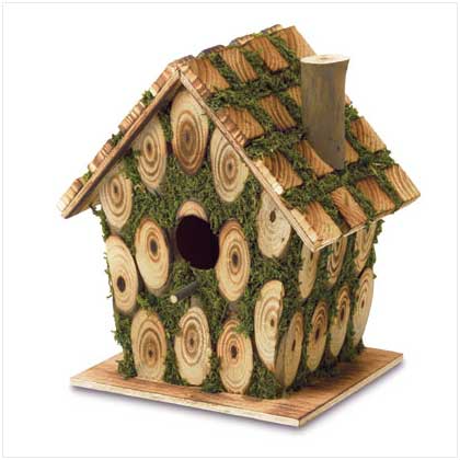 Moss-edged Birdhouse