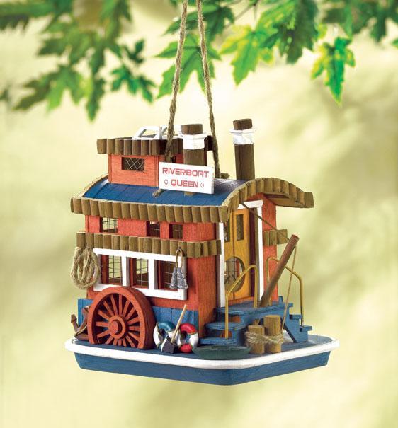 Riverboat Queen Birdhouse