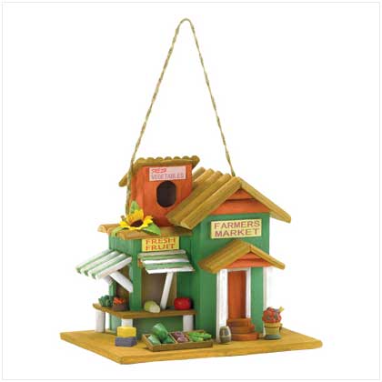 Farmer's Market Birdhouse