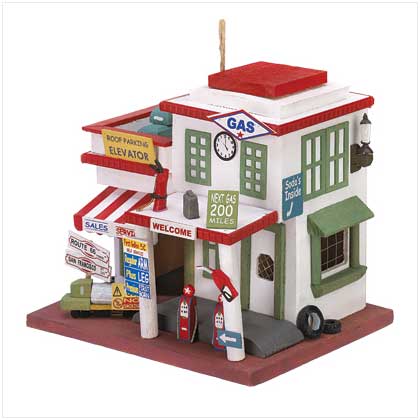 Gas Staton Birdhouse