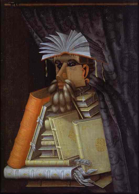 <i>The Librarian</i> (Arcimboldo)<BR>Fine Art Puzzle