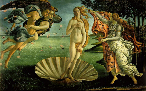 <i>Birth of Venus</i> (Botticelli)<BR>Fine Art Puzzle