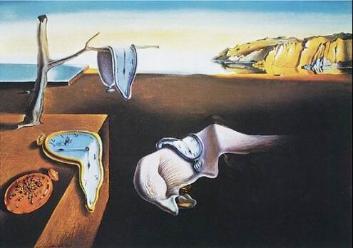 <i>Persistence of Memory,</i><BR>Salvador Dali