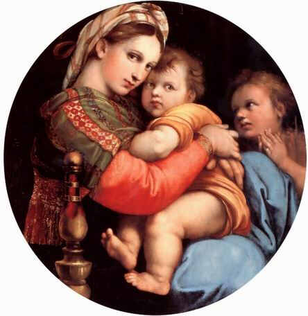<i>Madonna of the Chair (Seggiola)</i>,<BR>Raphael Sanzio