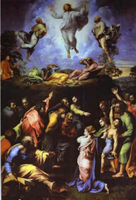 <i>Transfiguration of Christ</i>,<BR>Raphael Sanzio