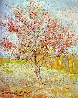 <i>Peachtree in Bloom</i>,<BR>Van Gogh