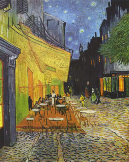 <i>Terrace Cafe at Night</i>,<BR>Van Gogh