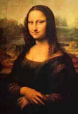 <i>Mona Lisa</i><BR>AKA <i>La Gioconda</I>, Leonardo